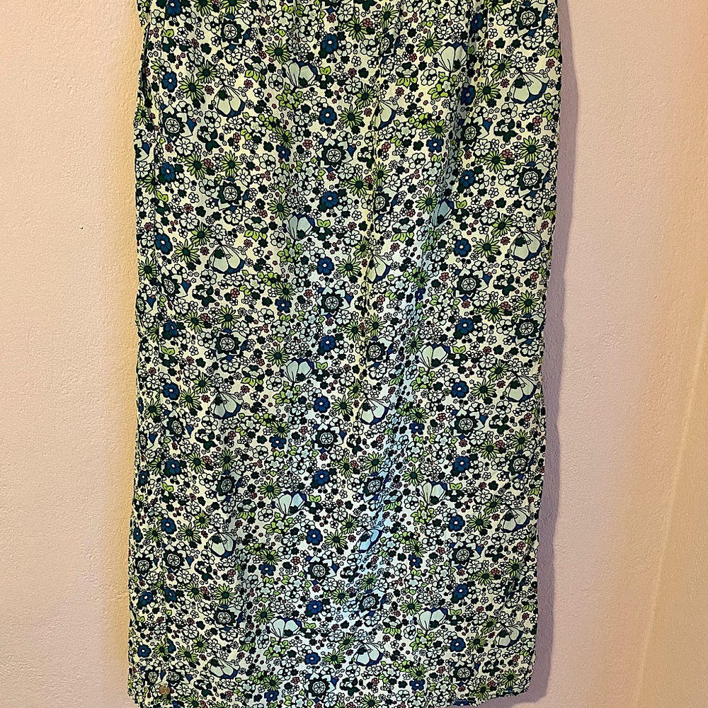 Scotch & Soda x Free People Skirt Women's Green Floral Wrap Midi Small - Picture 5 of 10